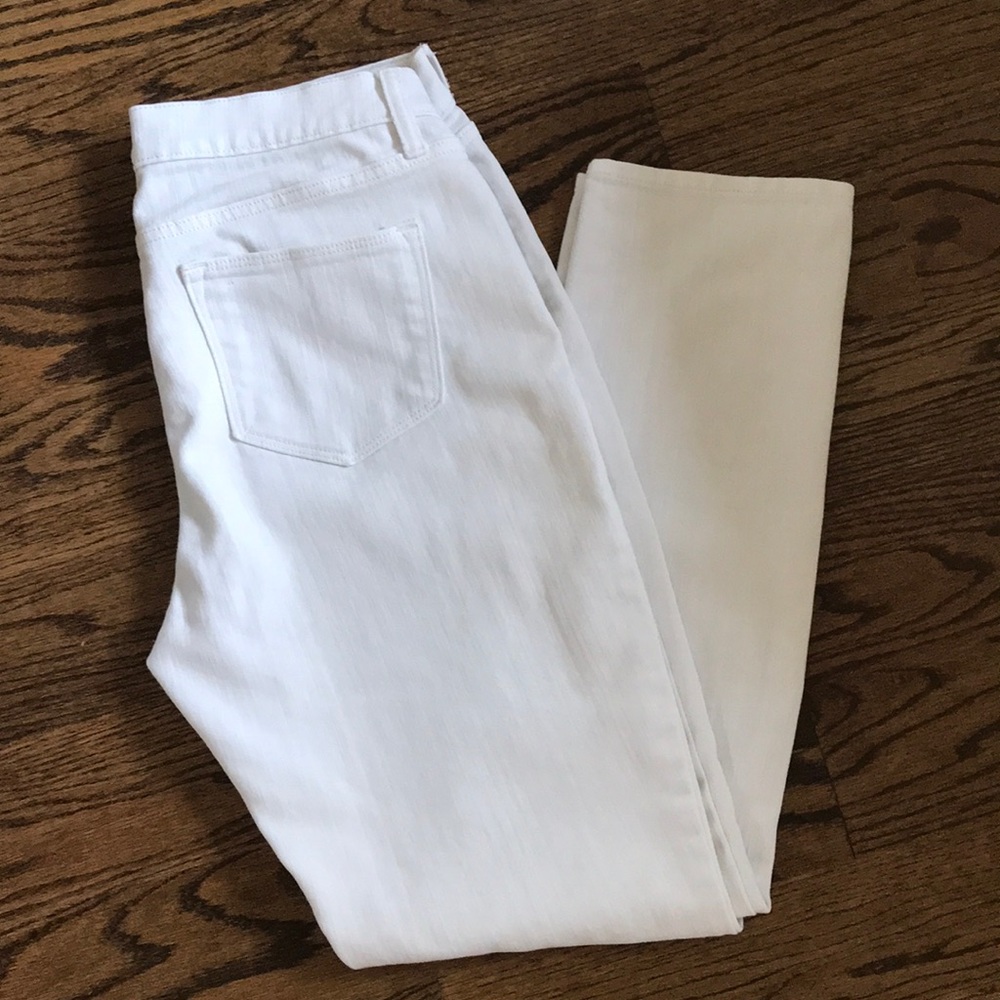 Old Navy Sweetheart white skinny jeans